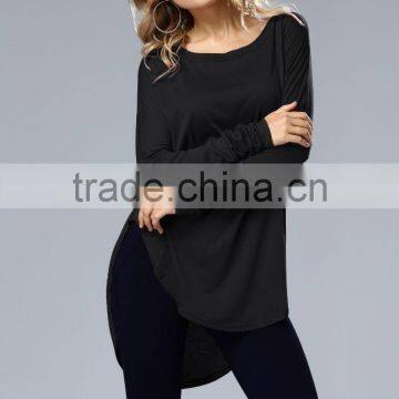 Factory Direct Soft Long Sleeve Large Size Old Fashion Blouse for Wholesale 2017 photo-5