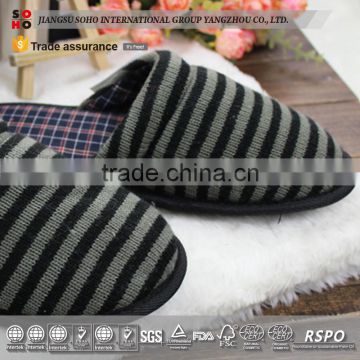 2017 Cheap hotel slipper velvet wholesale home use guest hotel slipper indoor slipper for winter printed eva slipper