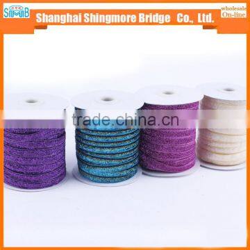 Textile Factory Direct Wholesale Lurex Metallic Satin Ribbon for Garment Accessories, Gift Craft Packing and Decoration photo-5