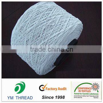 High Quality Polyester Latex Rubber Covered Yarn for Shoes Upper and Socks Knitting photo-3
