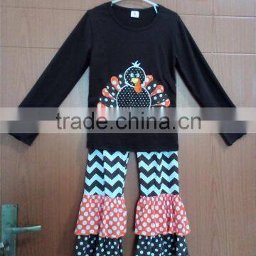 Wholesale Newborn Girl Cotton Petti Romper Valentine Gift Boutique Outfits Infant Damask Ruffle Romper photo-2