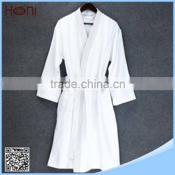 Super Thin Sleepwear Waffle Cotton Bathrobe