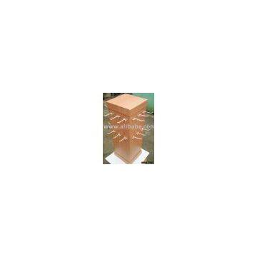Adornment rack, display rack, wooden rack, Revolving Display Rack