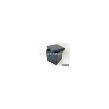leather storage ottoman