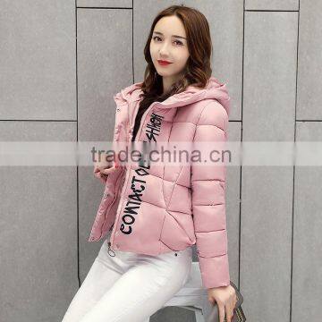Female 2017 New Women's Winter Jacket Cotton Jacket Slim Parkas Ladies Coats