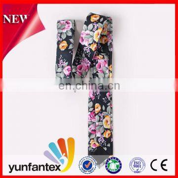 2017 Newest Design Style Casual 100 Cotton Printed Necktie for Men photo-4