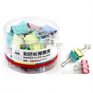 Color binder clip