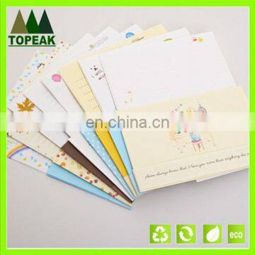 2016 best selling Cute Cartoon paper Colorful Gift Envelope