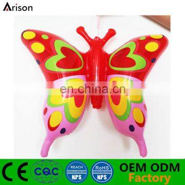 PVC inflatable butterfly model inflatable cartoon figure for promotional toys