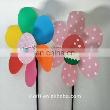 New Colorful Plastic Windmill Toys Customer LOGO Windmll Toys photo-2