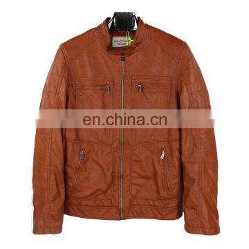 2016 Fashion Style Mens PU Leather Jacket Winter Jacket photo-2