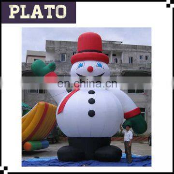 Giant inflatable stand christmas snowman for outdoor decoration