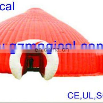 Giant Innovative Inflatable tent with tunnel