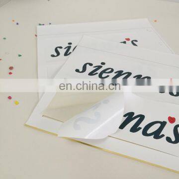 China Manufacturer Die Cut Adhesive Sticker Paper Label Name Stickers photo-5