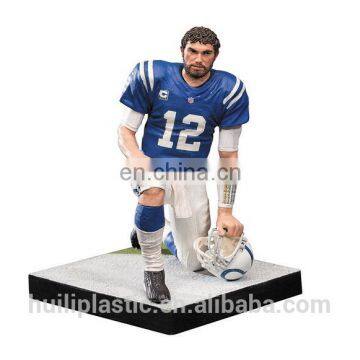 hockey ball player action figure, hockey star figurine, oem pvc sports star figure