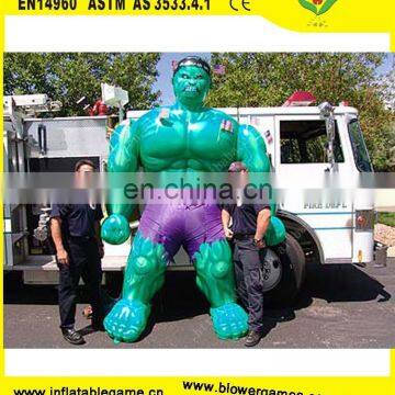 Custom advertising hulk inflatable cartoon