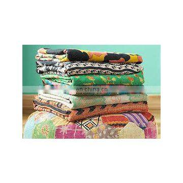 kantha throw bedding