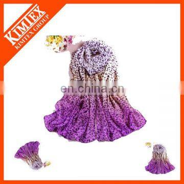 Wholesale custom cheap chiffon scarf