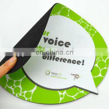 Customized Die Cut Shape Printed Non-slip Mouse Mat Pvc photo-5