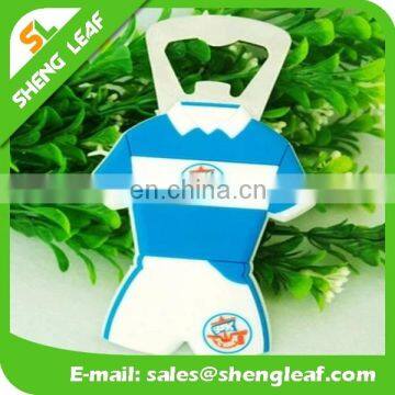 wholesale T-shirt shaped rubber beer bottle opener