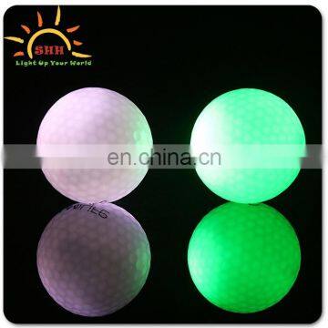 Novelty Flashing LED Golf Ball Wholesale Multi-Color Flashing Led Golf Ball