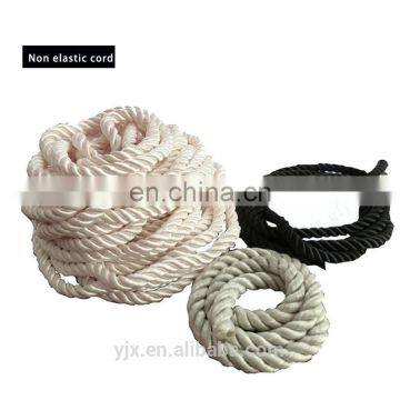 Rayon satin braided rat tail cord