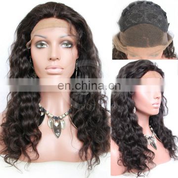 Handmade Virgin Malaysian human lace front wigs for small head with baby hair