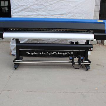 With Dx7 single Espon head Eco solvent printer machine price list
