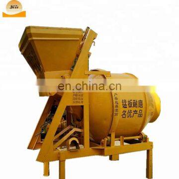 Mobile conrete mixing plant diesel engine concrete mixer machine