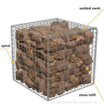 High Quality Galvanized Welding Gabion Retaining Wall, Gabion Mesh