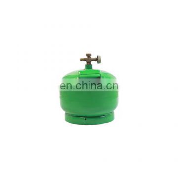 China Factory 2Kg Co2 34Crmo4 2.67L Lachgas Tank With CO2 Valve TPED Pi Mark