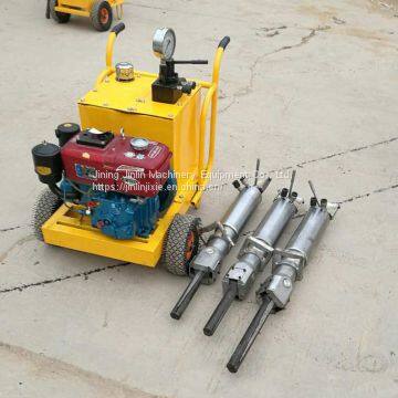 Steel Splitting Gun  Low Cost Portable Rock Breaker