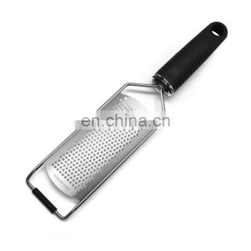 kitchen Tools Soft Handle Stainless Steel Cheese Grater