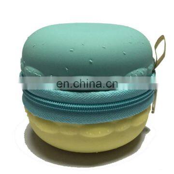Round MacaronCoin Bag Custom Women Clutch Purse Fashion Girls Silicone Wallet photo-4