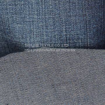 Tencel linen T400 denim fabric  custom textile manufacturer  China wholesale Denim Supplier