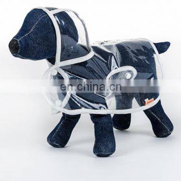 New Design High Quality Transparent Raincoat  Dog Clothes Puppy Raincoat Hooded Raincoat Pet Clothes for Dogs