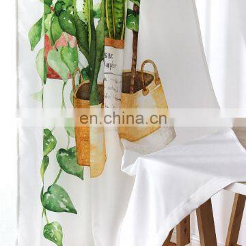 2020 Modern Drapery Living Room Free Simple Customize Printing Curtain photo-2