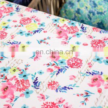 Garden Decorative Flower Printed Washable Tablecloth Dining Party Polyester Wholesale Table Cloth photo-3