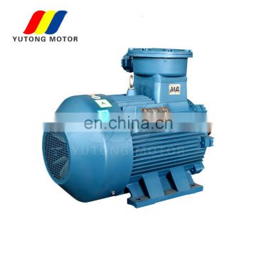 Yutong 1460r\/min 15kw ac synchronous explosion-proof motor for underground machine