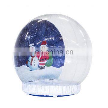 Custom Banners Christmas Inflatable Snow Globe Ball For Sale