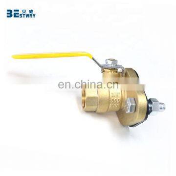 600 WOG 3/4 inch Flanged Brass Ball Valve