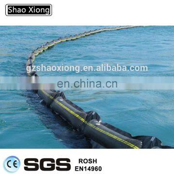 Custom Floating Water Barriers Road Safety Inflatable Containment Boom Inflatable Oil Flood Water Tube Barrier photo-4