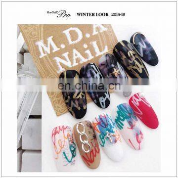 JOYFUL 566-594 Japanese Style Pet Dog Nail Beauty Stickers Colorful Printing Nail Stickers 3d Adhesive Decals photo-3