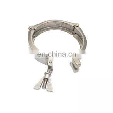 SS304 KF80 Vacuum Three-piece Clamp for Quick Connection photo-5