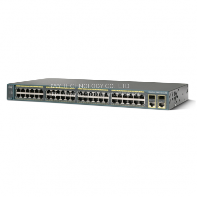 WS-C2960+48TC-L Cisco Networking Switch Catalyst 2960 Plus 48 10/100 + 2 T/SFP LAN Base photo-2