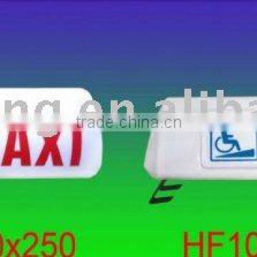 HF102 led taxi display by bracket