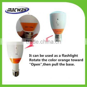 New developed extendable led bulb lighting flashlight