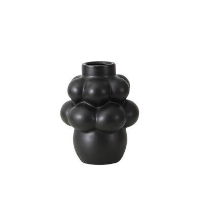 Grape-Shaped Soft Lovely Modern Simple Grey Ceramic Vase For Home Hourse Showroom