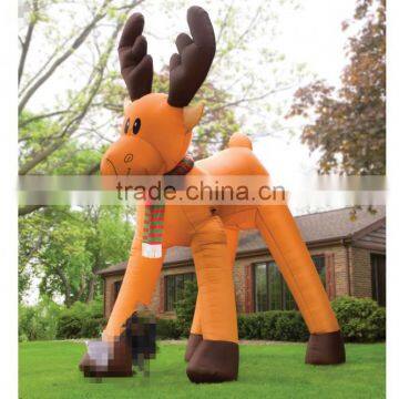 giant inflatable outdoor christmas decorations deer