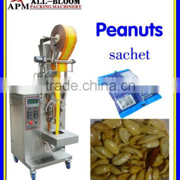 Automatic peanut sachet back/stick/pillow sealing filling and packing machine